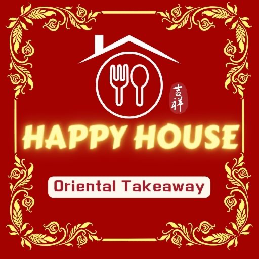 Happy House Takeaway Longeaton website logo