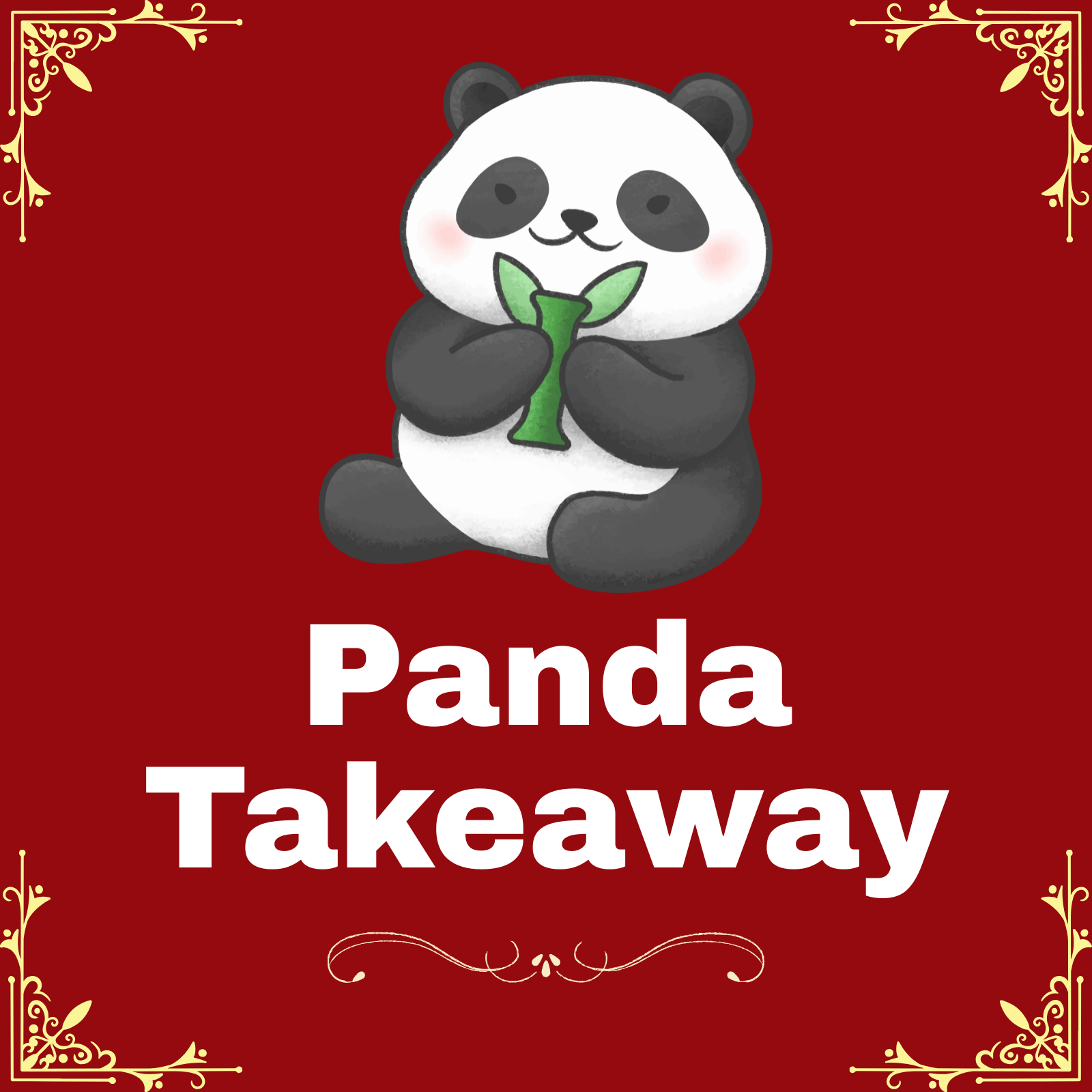 Panda Takeaway New Bradwell website logo